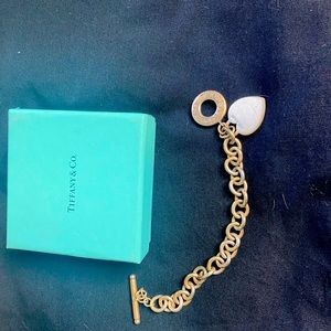 Tiffany heart toggle bracelet